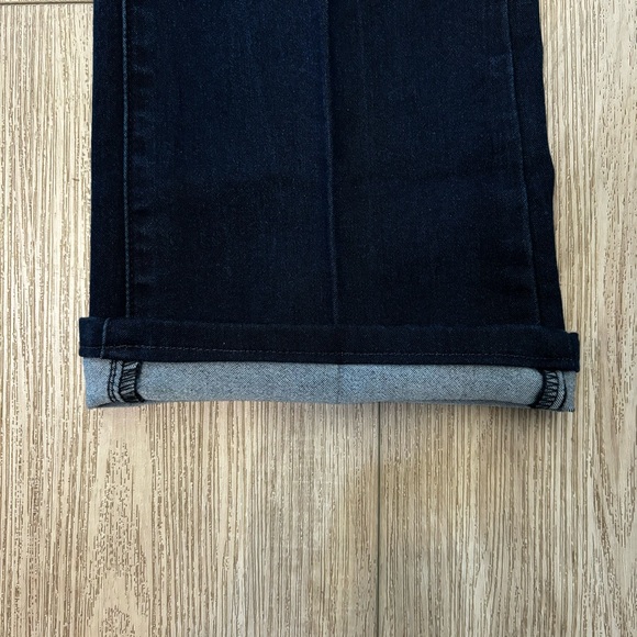 PAIGE Manhattan bootcut jeans, dark wash, mid rise, size 30x31 - Picture 5 of 10